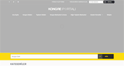 Desktop Screenshot of kongreportali.com
